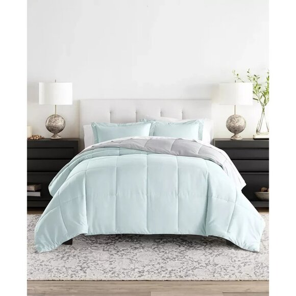 ienjoy Home All Season Reversible Comforter Set Twin Twin XL MSRP $82 - Picture 3 of 3